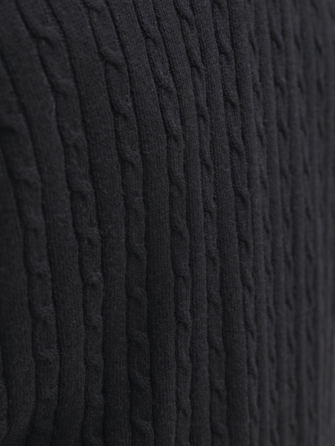 JJEEMIL CABLE KNIT CREW NECK